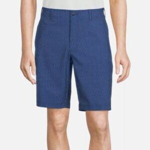 NEW Ben Hogan Golf Shorts Lightweight Blue Print Stretch UPF 50 Size 46